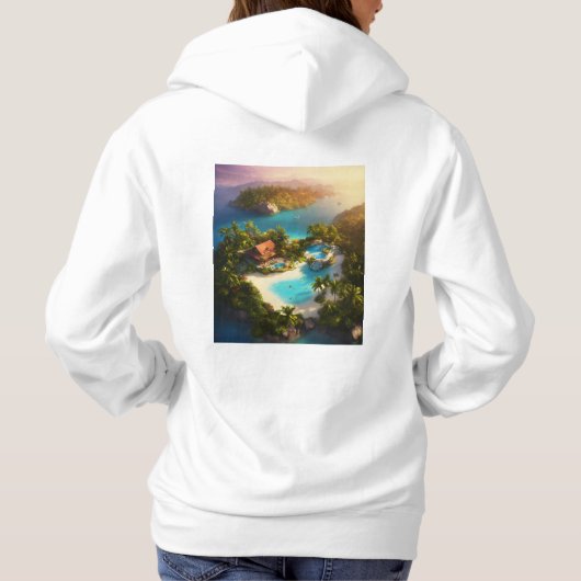 Pull À Capuche Dream Island (Dos)