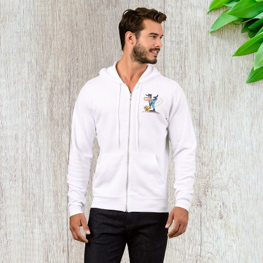 Pull À Capuche Drôle Caricature de baseball lanceur d'une balle r