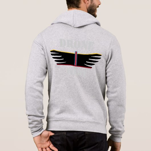 Pull À Capuche Drone Aviator jogger (Dos)