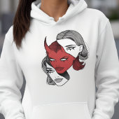 Pull À Capuche Duality Woman Hoodie