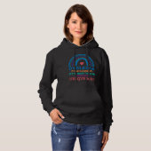 Pull À Capuche Dyslexie Sensibilisation Dyslexique (Devant entier)
