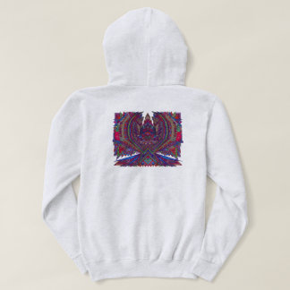 Pull À Capuche Eagle design women's sweatshirt