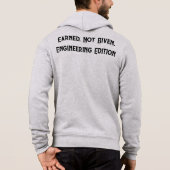 Pull À Capuche Earned Not Given Engineering Edition Zip Hoodie (Dos)
