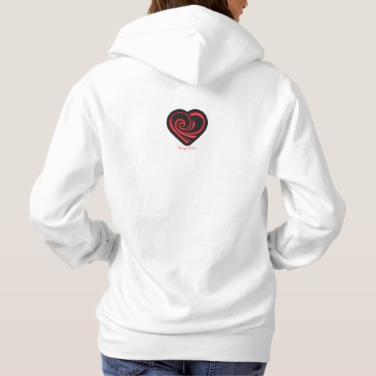 Pull À Capuche Échos d'amour (Dos)