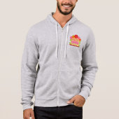 Pull À Capuche éclair et zip lumineux (Devant)
