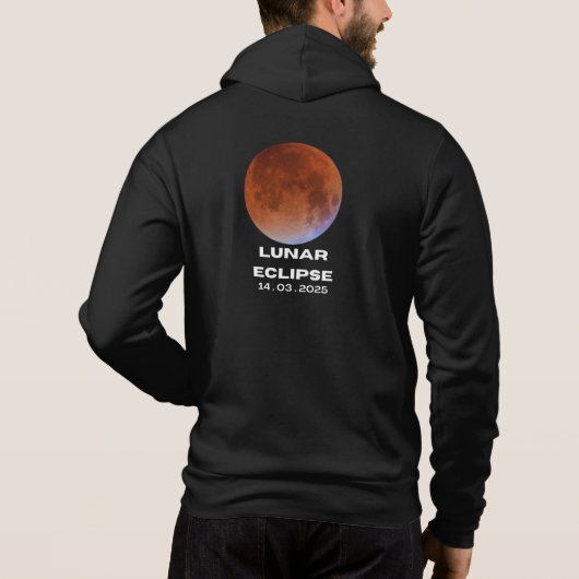 Pull À Capuche eclipse lunar (Dos)