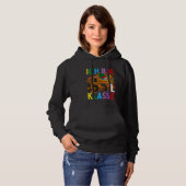 Pull À Capuche École pour enfants Jeune Digger Ich Bin 1 Classe C (Devant entier)