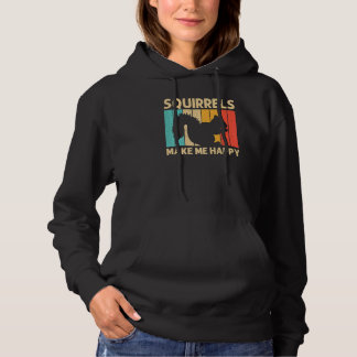 Pull À Capuche Écureuil Pour Hommes Femmes Écureuil Chipmunk 80s