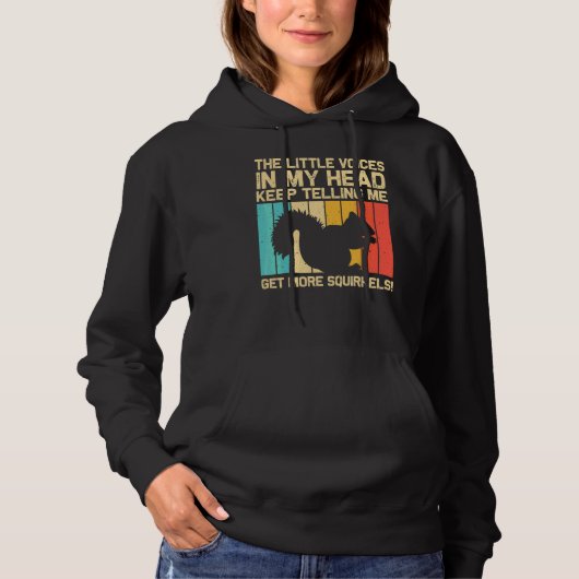 Pull À Capuche Écureuil pour hommes femmes Écureuil Tamia 80s (Devant)