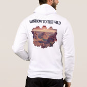 Pull À Capuche Édition Streetwear Sauvage. (Dos)