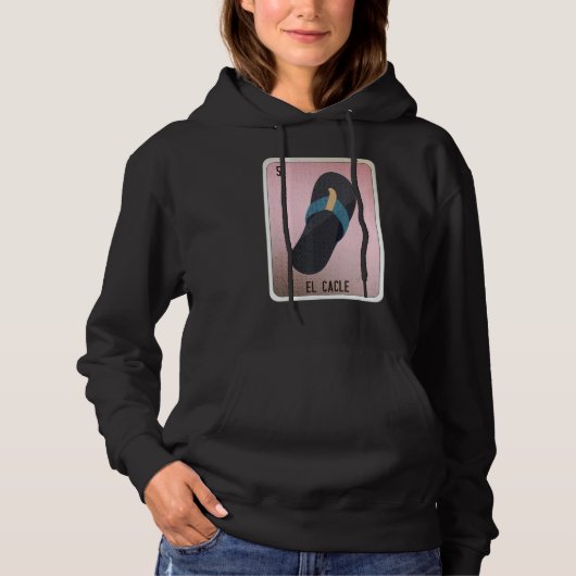 Pull À Capuche El Cacle Mexican Slang Lottery Bingo Cards (Devant)