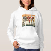 Pull À Capuche Elegant Custom Ajouter votre propre cadeau photo p (Devant)