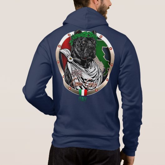 Pull À Capuche ELITE Cane Corso Empereur Romain (Dos)