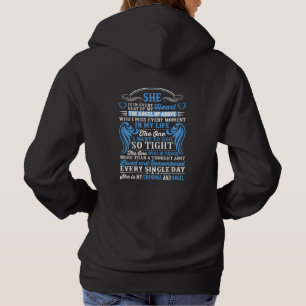 Pull À Capuche Elle est dans chaque battement de mon cœur, mon an