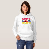 Pull À Capuche Elmo Rire et être Heureux (Devant entier)