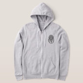 Pull À Capuche Emblème brodé de Terre-Neuve (Poser)