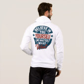 Pull À Capuche Emblème incassable (Dos entier)