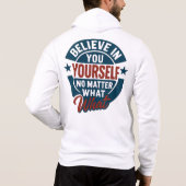 Pull À Capuche Emblème incassable (Dos)