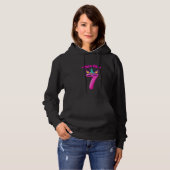 Pull À Capuche Enfants C'est mon 7e anniversaire Joyeux Unicor 7  (Devant entier)