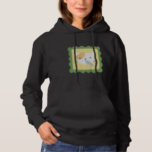 Pull À Capuche Enfants Cute Chat Avec Poisson Enfants Bébé Jeune