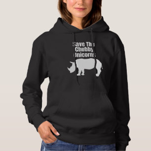 Pull À Capuche Enregistrer le titre Hipster de la licorne de Chub