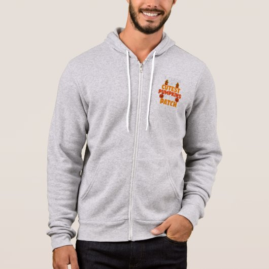 Pull À Capuche Enseignant D'Halloween J'Enseigne Les Citrouilles (Devant)