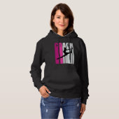 Pull À Capuche Enseigner Femme Professeur de Danse Instructeur En (Devant entier)