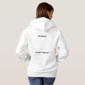 Pull À Capuche Ensemble, nous choisissons la paix (Dos entier)
