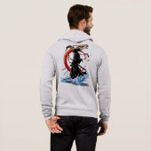 Pull À Capuche Épéiste | Zip intégral pour hommes (Dos entier)