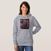 Pull À Capuche Epic Trump Samurai Anime (Devant entier)