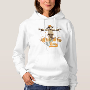 Pull À Capuche Épouvantail aux vibrations groovy d'Halloween