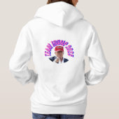 Pull À Capuche Équipe de base féminine Trump Sweatshirt à capuche (Dos)