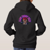 Pull À Capuche Équipe de base féminine Trump Sweatshirt à capuche (Dos)