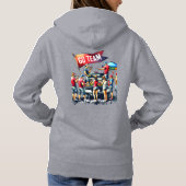 Pull À Capuche Équipe d'évaluation du temps (Dos)