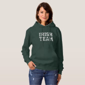 Pull À Capuche Équipe d'Irlande (Devant entier)