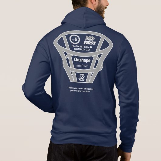 Pull À Capuche Équipe FRC 199 Saison 2022 T-shirt (Dos)