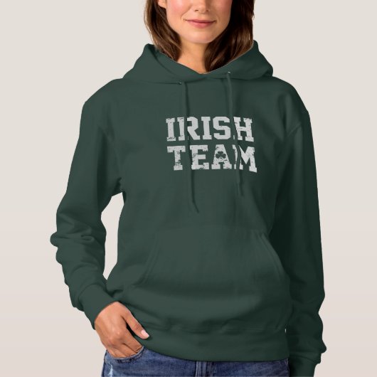 Pull À Capuche Équipe irlandaise (Devant)