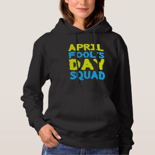Pull À Capuche Équipe Poisson d'Avril Blagues du 1er avril K