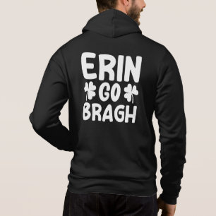 Pull À Capuche Erin Go Bragh Conception de la Saint-Patrick-60850