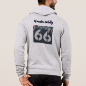 Pull À Capuche Errer avec audace (Dos)