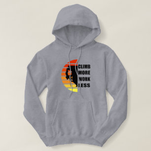 Pull À Capuche Escalade rock motivationnelle disant