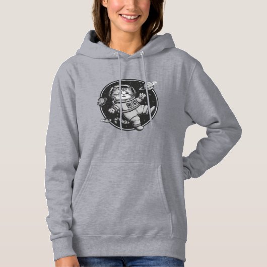 Pull À Capuche espace (Devant)