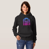 Pull À Capuche Espace Astronaute marche dans l'espace Les astrona (Devant entier)