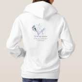 Pull À Capuche Espoir - cassez le stigmate de la maladie mentale (Dos)