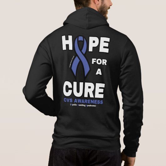 Pull À Capuche Espoir D'Un Traitement...CVS (Dos)