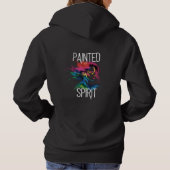 Pull À Capuche Esprit peint (Dos)