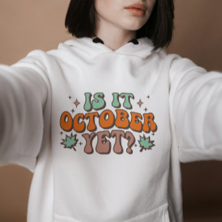 Pull À Capuche Est-Il Octobre Pourtant, Automne Vibes, Don Thanks