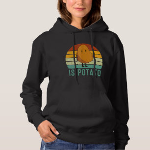 Pull À Capuche Est La Pomme De Terre À La Télévision Comme On Le