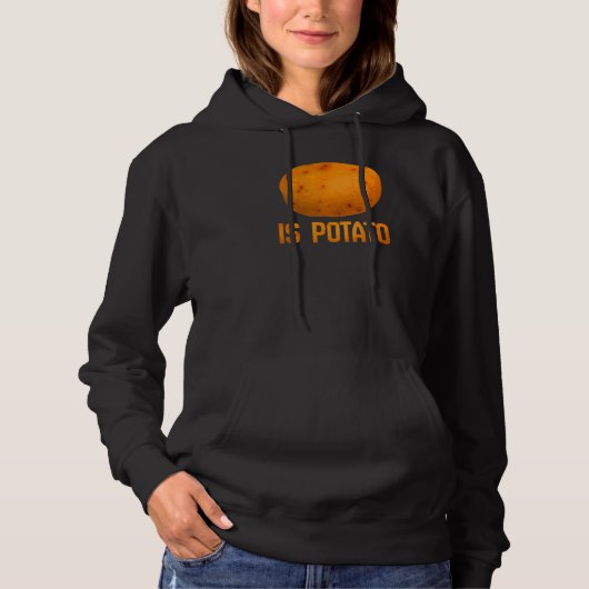 Pull À Capuche Est La Pomme De Terre À La Télévision Comme On Le (Devant)
