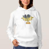 Pull À Capuche Étrange personne extraterrestre (Devant)